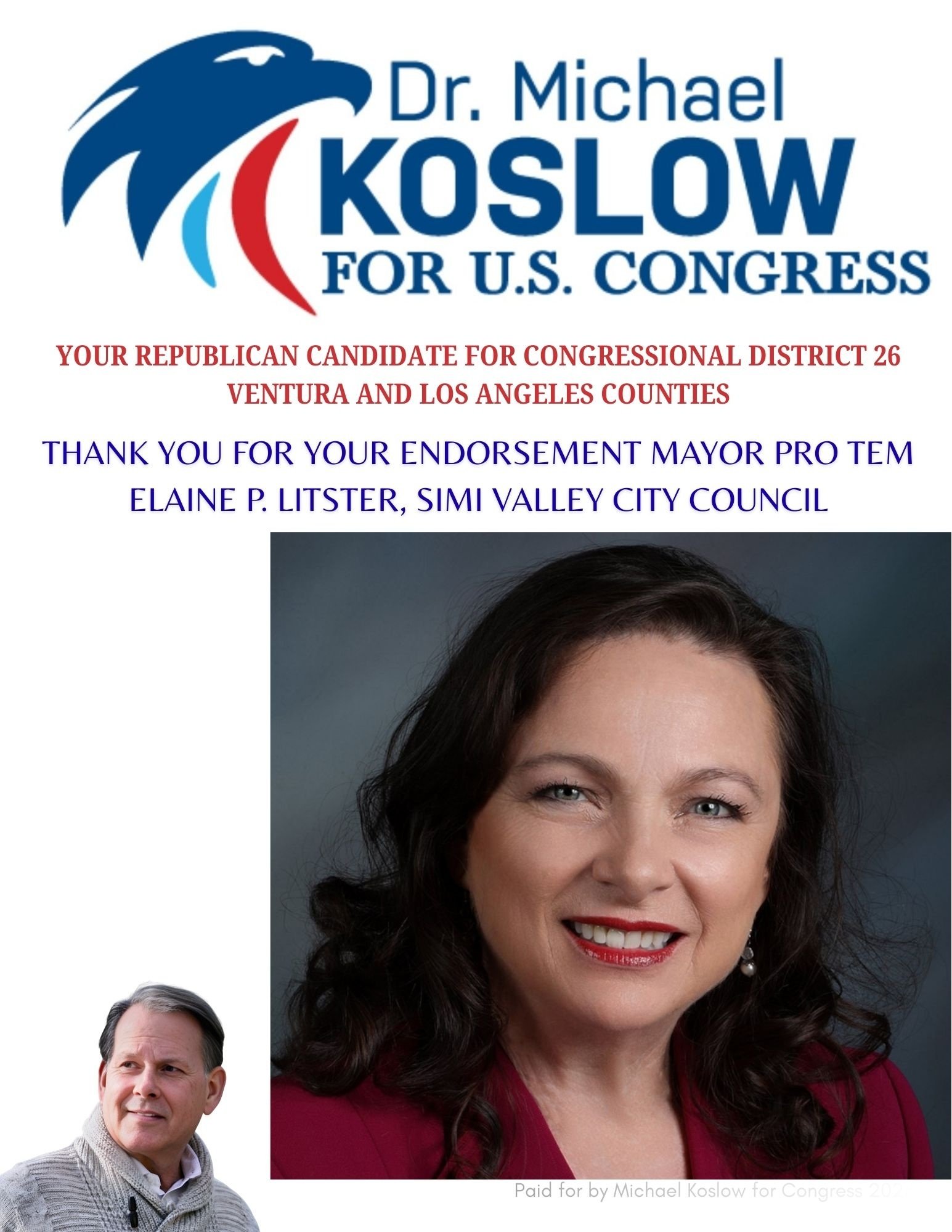 Elaine P Litster Simi Valley City Council