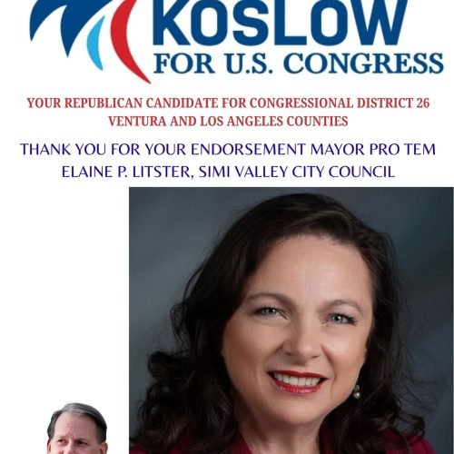 Elaine P Litster Simi Valley City Council